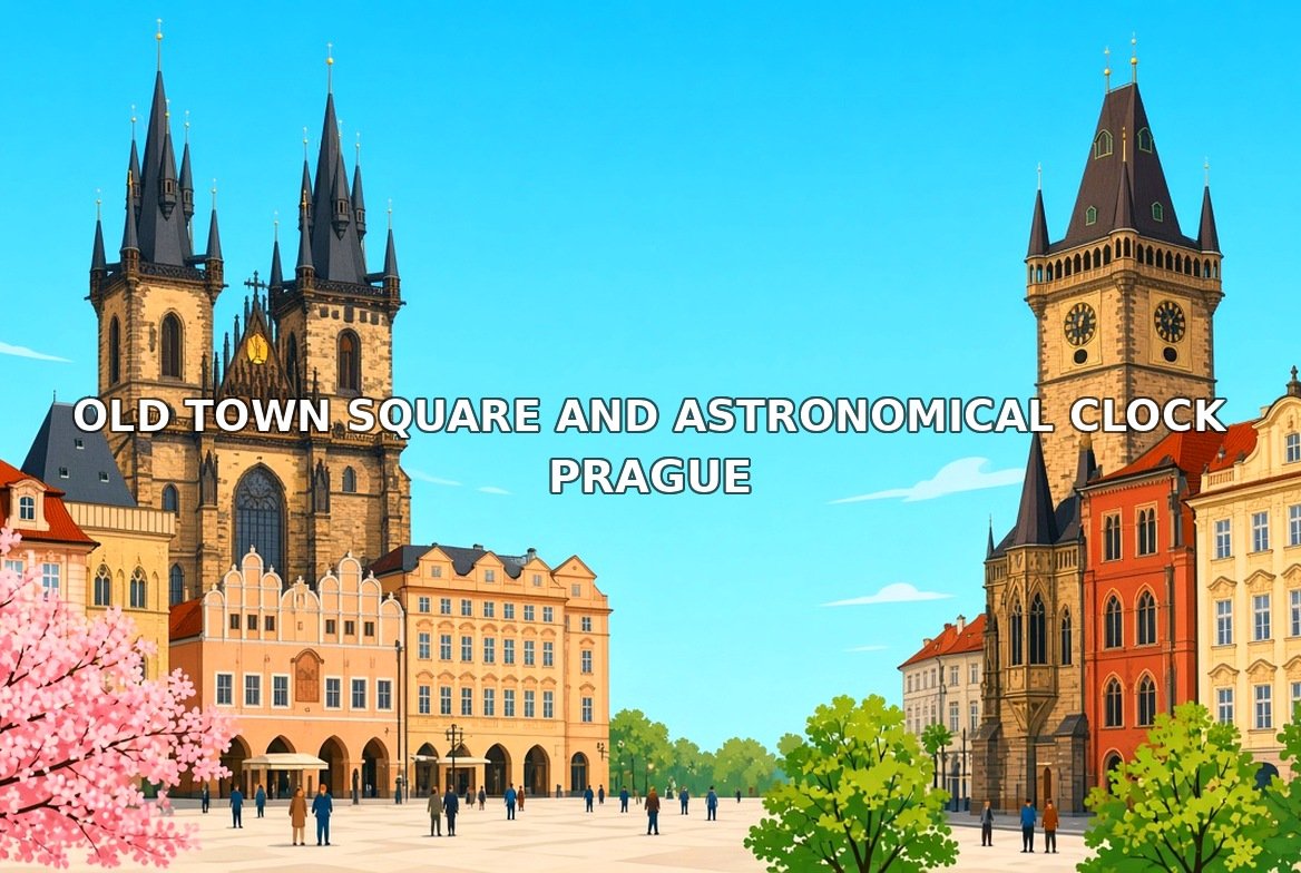 Old Town Square and Astronomical Clock Prague