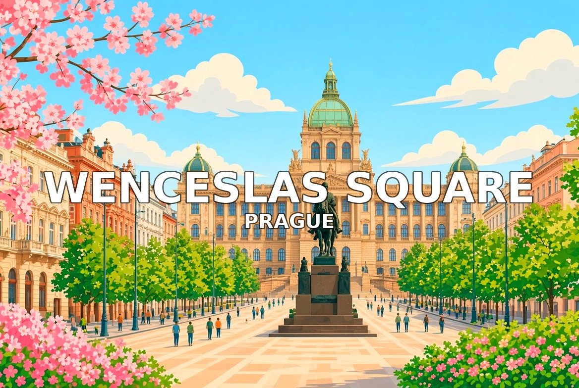 Wenceslas Square Prague