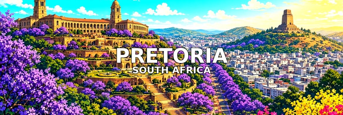 Pretoria walking tour banner: Pretoria, South Africa