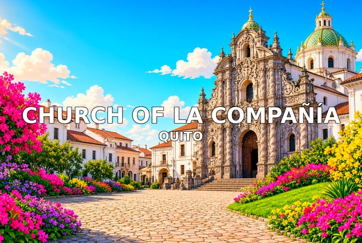 Church of La CompaÃ±Ã­a Quito