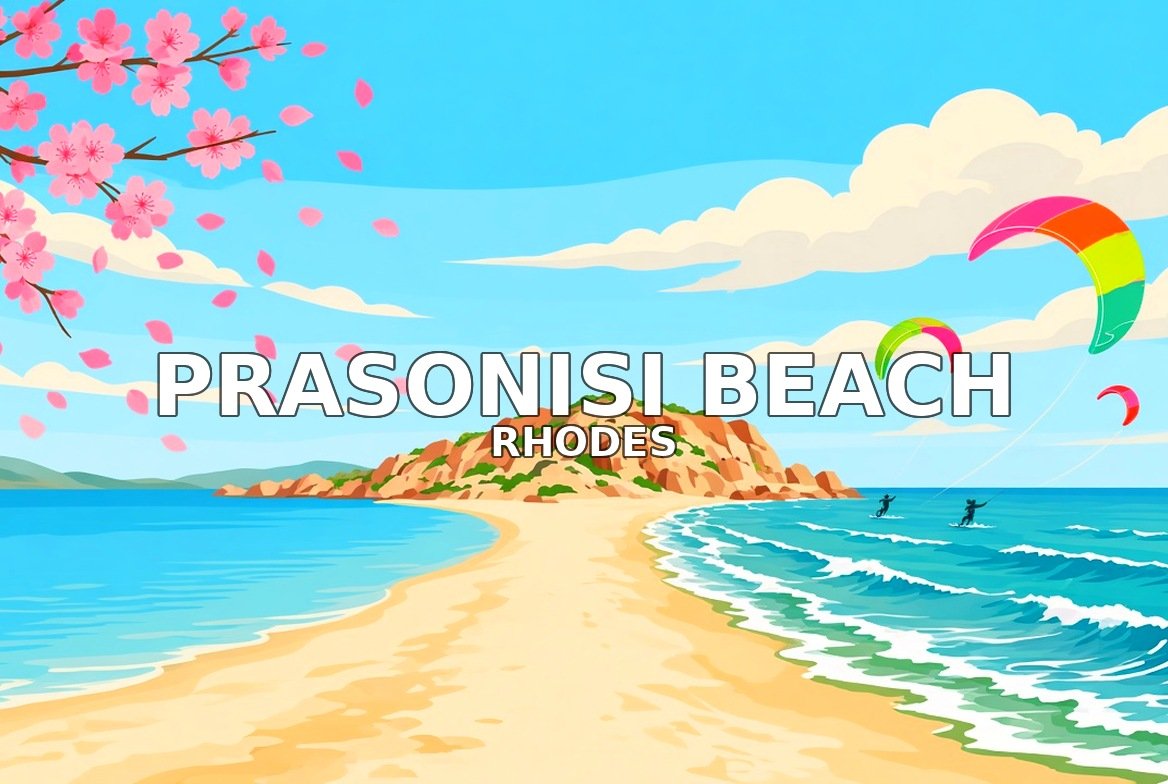 Prasonisi Beach Rhodes