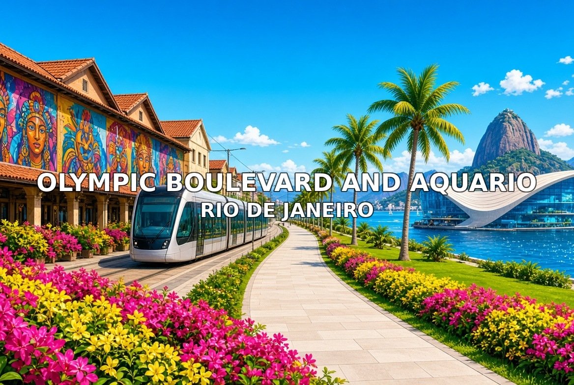 Olympic Boulevard and AquaRio Rio de Janeiro