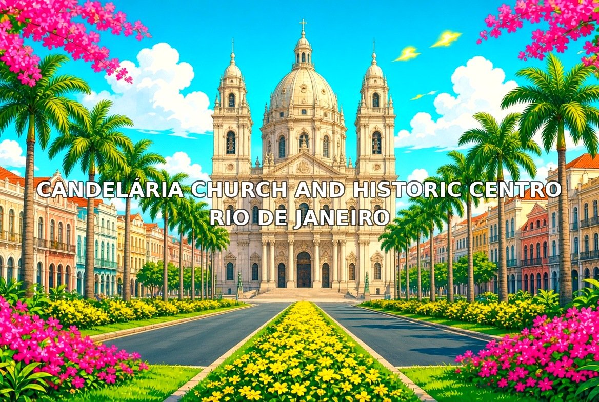 CandelÃ¡ria Church and Historic Centro Rio de Janeiro