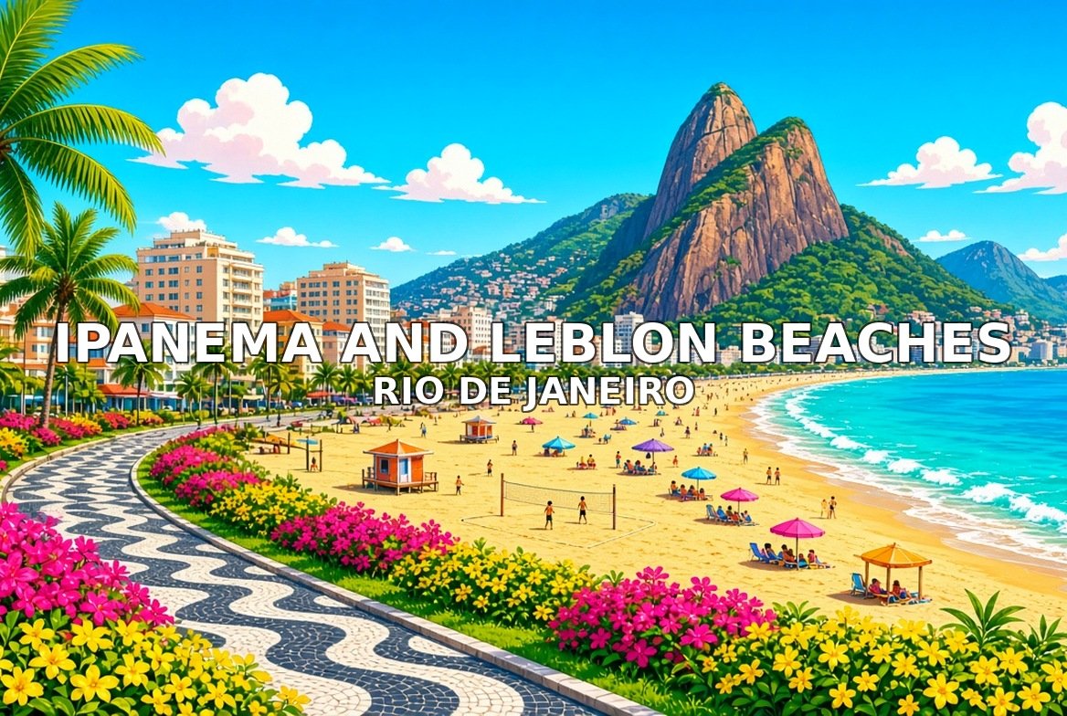 Ipanema and Leblon Beaches Rio de Janeiro