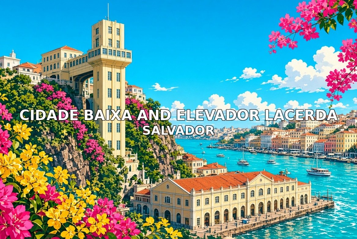 Cidade Baixa and Elevador Lacerda Salvador