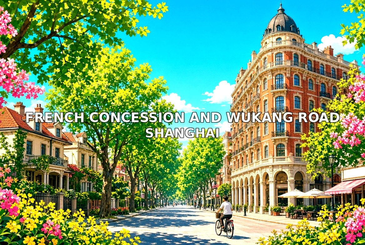 French Concession and Wukang Road Shanghai