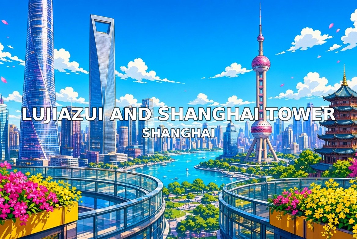 Lujiazui and Shanghai Tower Shanghai