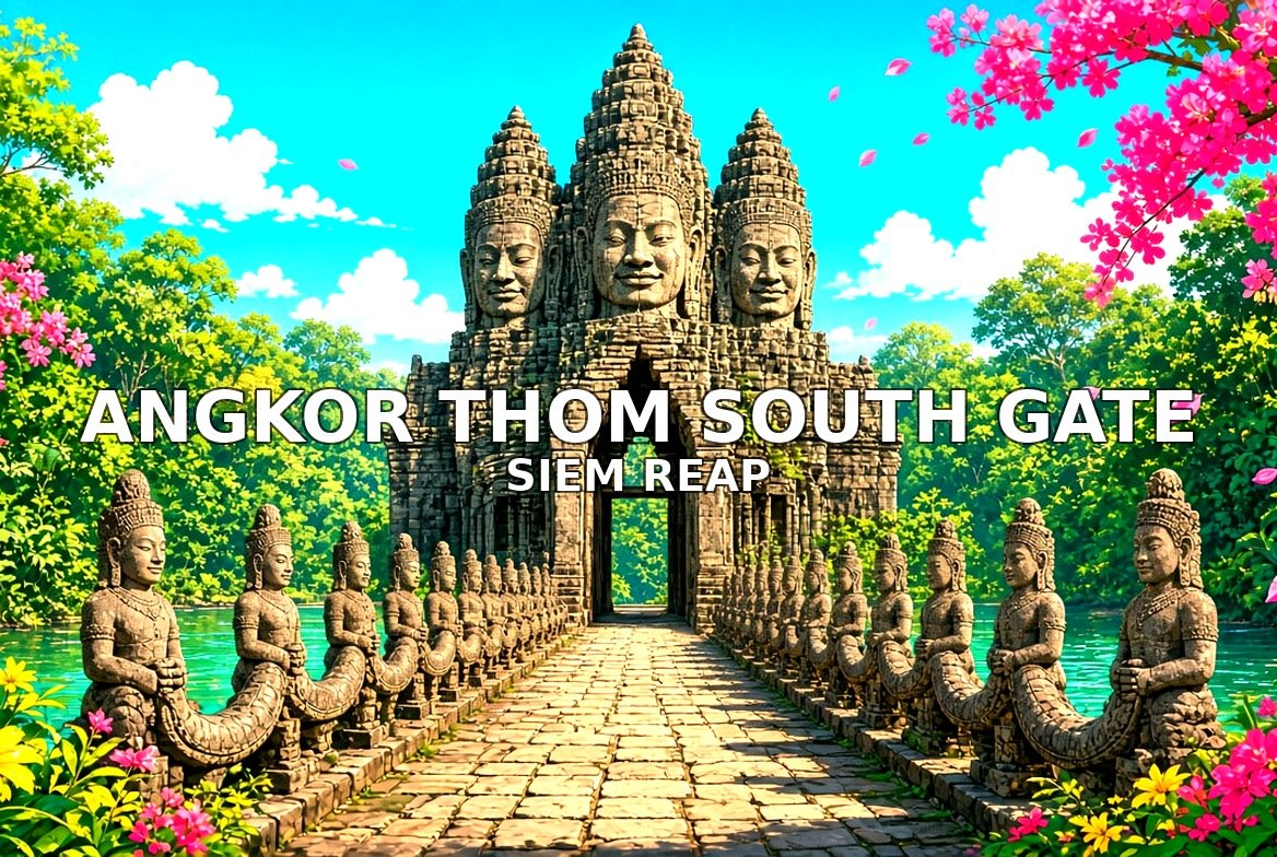 Angkor Thom South Gate Siem Reap