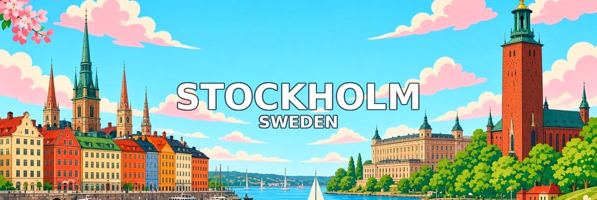Stockholm walking tour banner: Stockholm, Sweden