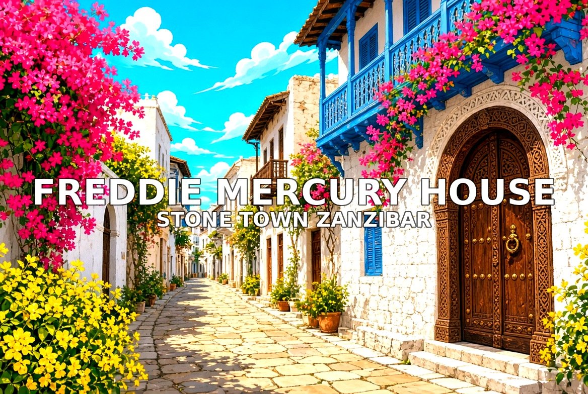 Freddie Mercury House Stone Town Zanzibar