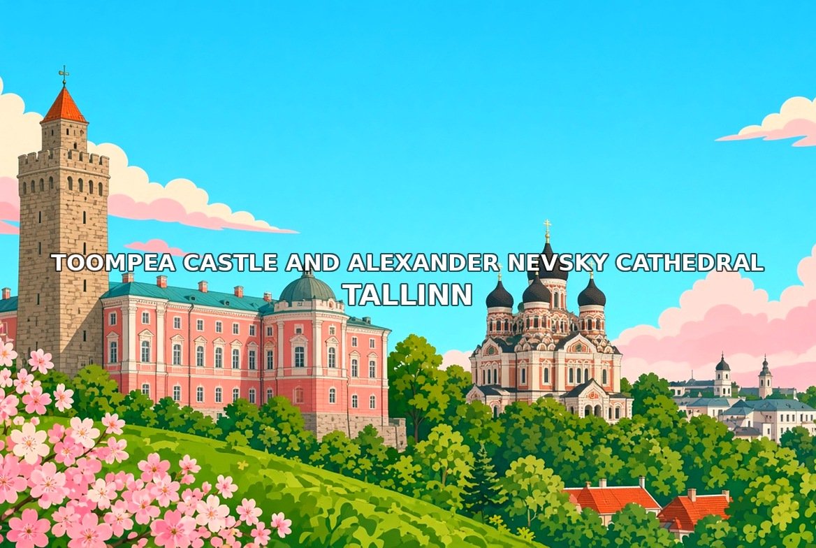 Toompea Castle and Alexander Nevsky Cathedral Tallinn