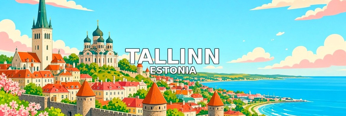 Tallinn walking tour banner: Tallinn, Estonia