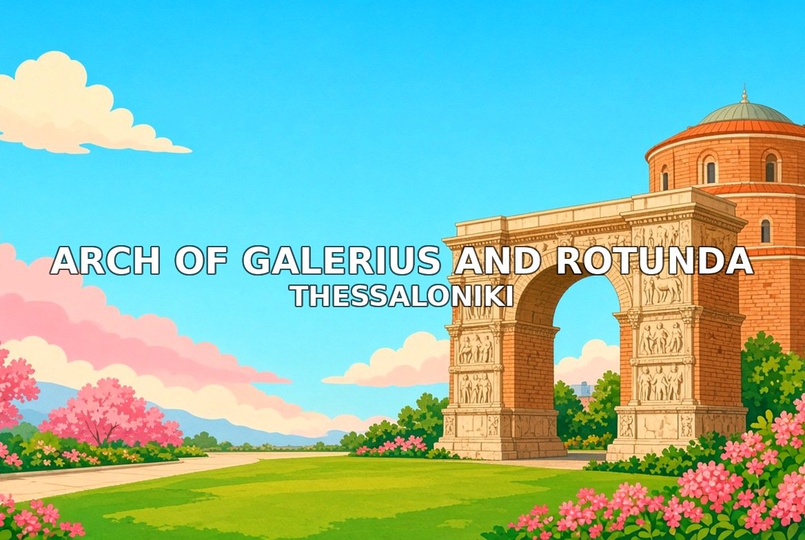 Arch of Galerius and Rotunda Thessaloniki
