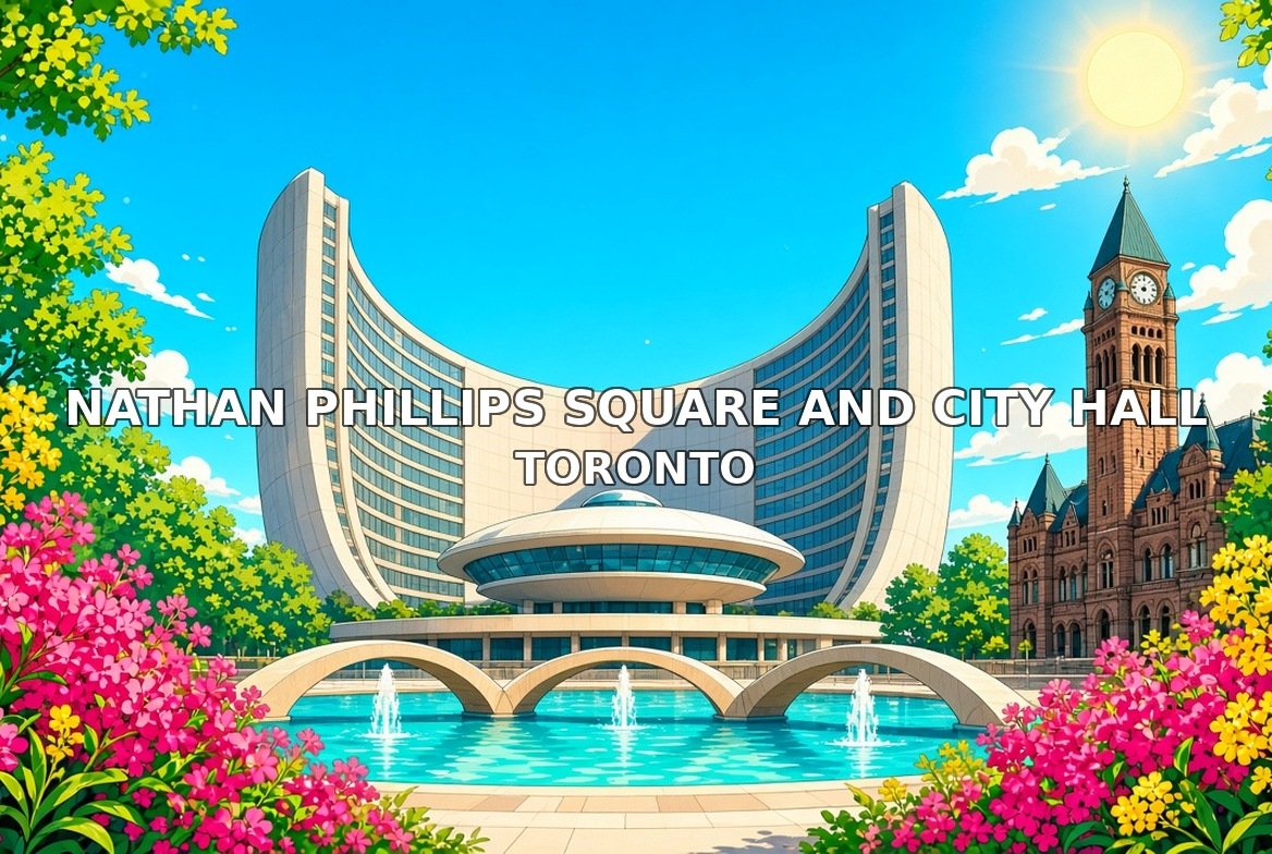 Nathan Phillips Square and City Hall Toronto