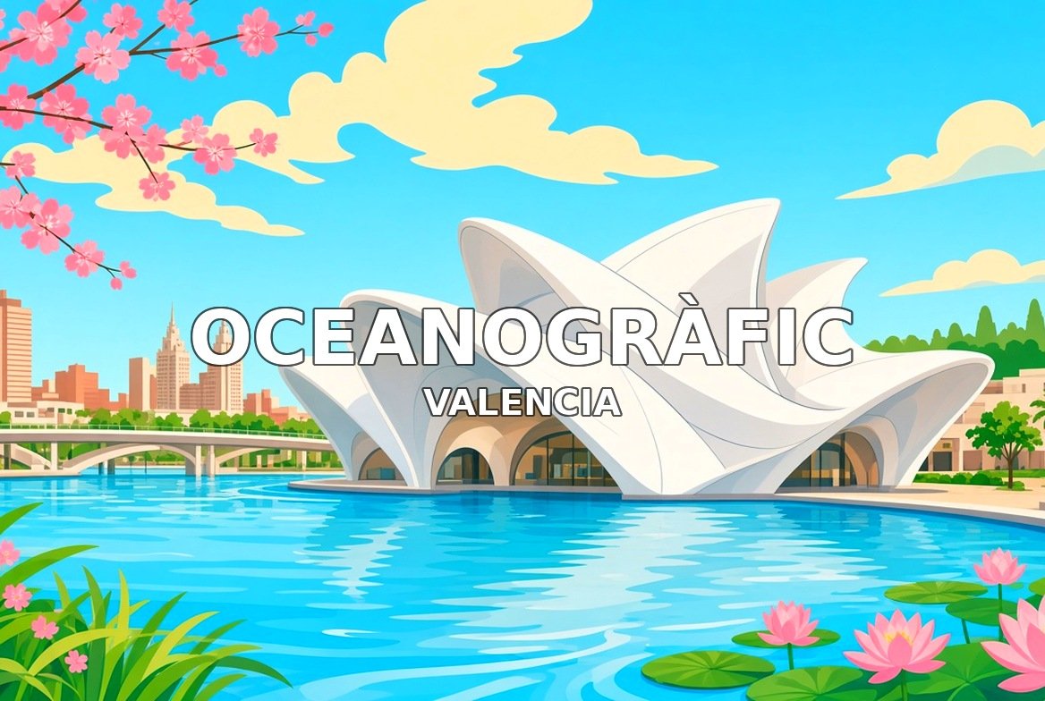 Valencia walking tour: Oceanogràfic