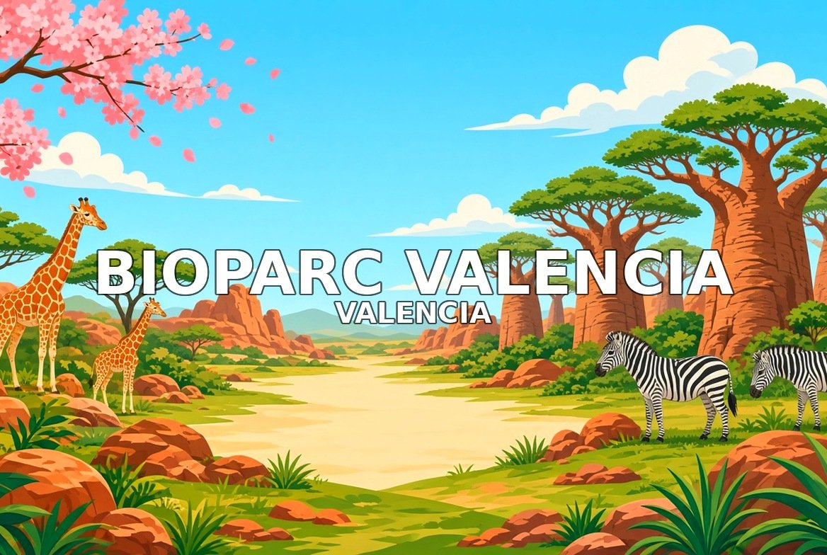 Valencia walking tour: Bioparc Valencia