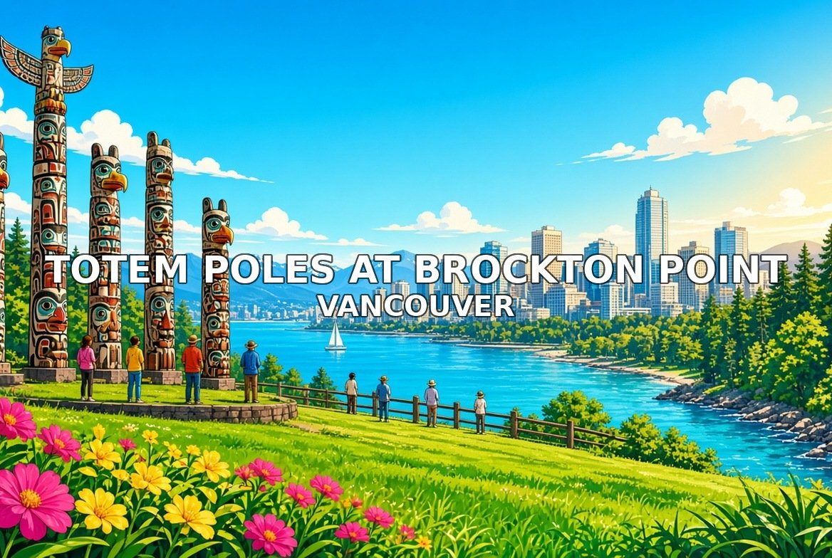 Totem Poles at Brockton Point Vancouver