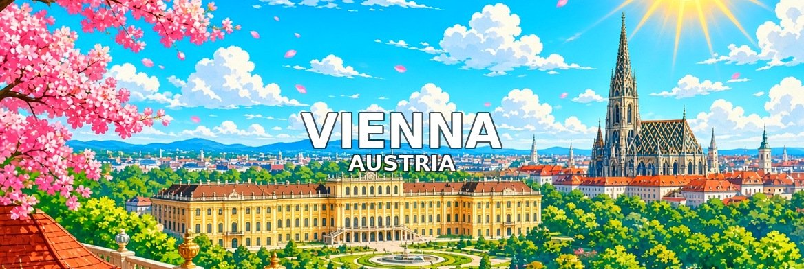 Vienna walking tour banner: Vienna, Austria