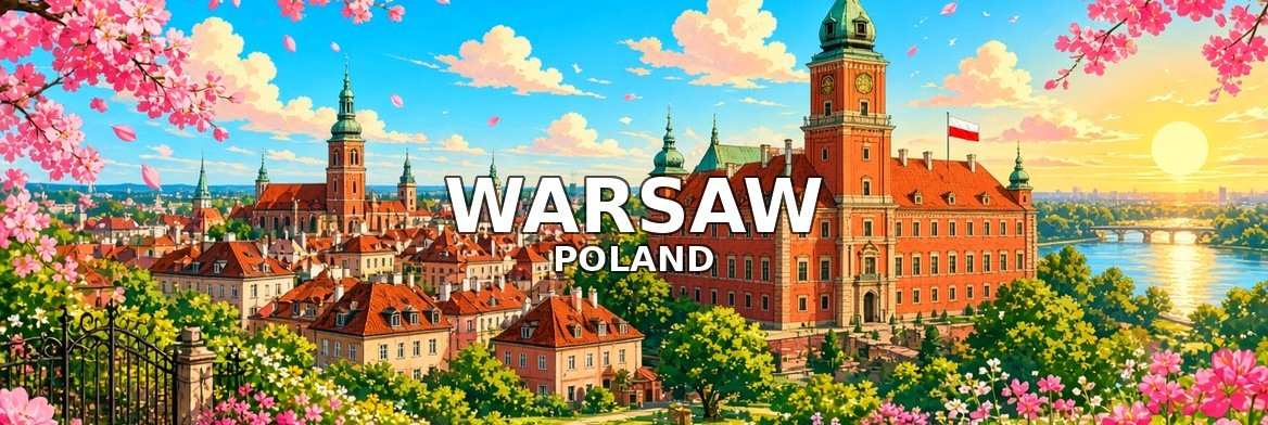 Warsaw walking tour banner: Warsaw, Poland