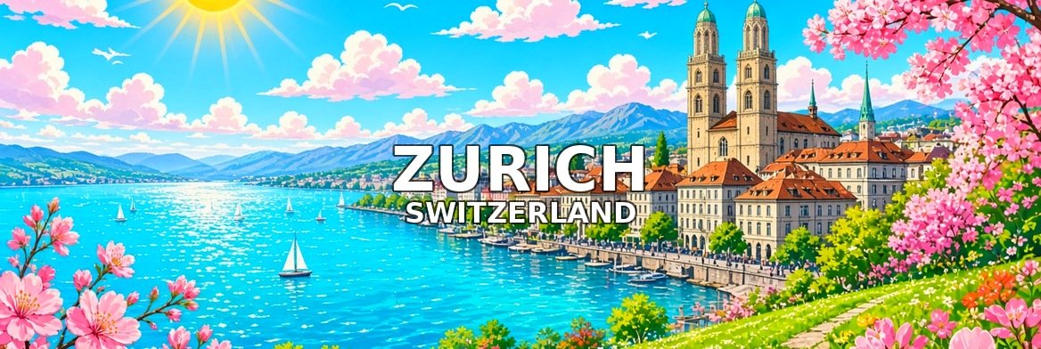 Zurich walking tour banner: Zurich, Switzerland