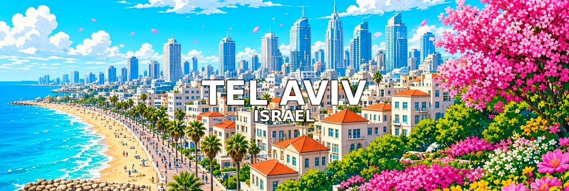 Tel Aviv walking tour banner: Tel Aviv, Israel
