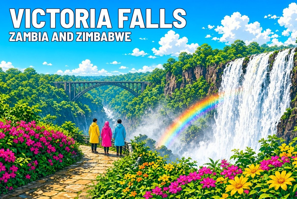 Victoria Falls, Zimbabwe & Zambia